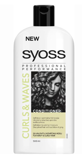 SYOSS BALSAM DE PAR CURLS&WAVES 500ML