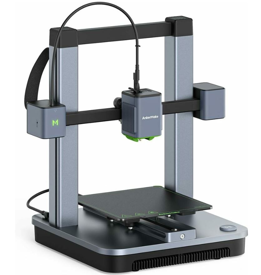 Imprimanta 3D AnkerMake M5C, cu filament, ultra-rapida, 500 mm/s, 7×7 Auto-Leveling