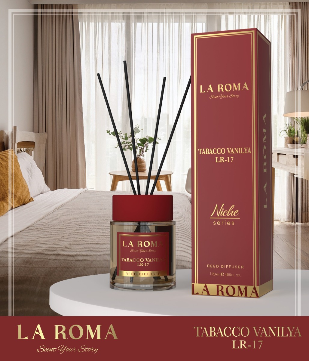 Odorizant de camera Tabacco Vanilya LR - 17, 120 ml, La Roma Niche
