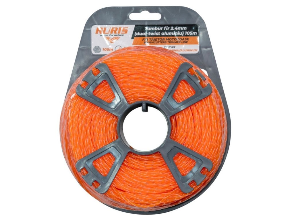 Tambur Fir 2.4 mm {Dual-Twist Aluminiu} 105 m