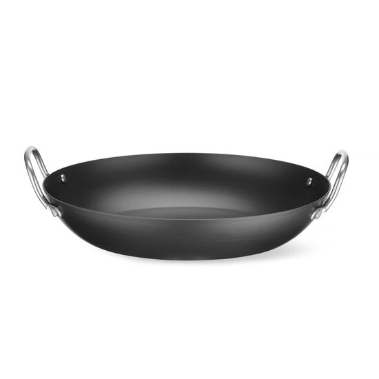 Tava de servire d. 24 cm (H) 46mm otel carbon