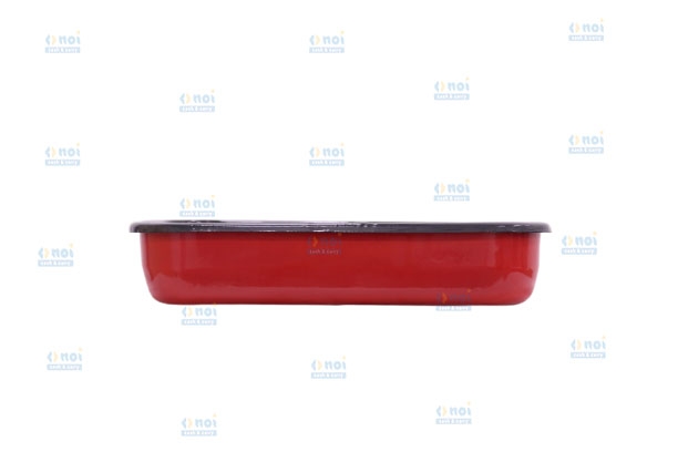 TAVA FRIPTURA FARA TORTI 32 CM EM. ROSU 141FRO/32