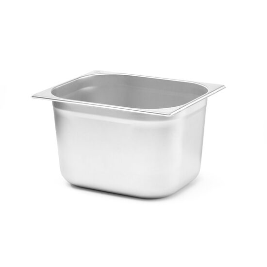 Tava Gastronorm GN 1/2 pentru cuptoare, HENDI, 11,6L, Argintiu, 325x265x(H)200mm