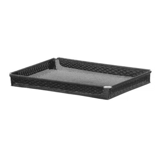 Tava pentru cuptoare cu convectie si microunde, antiaderenta, intarita, HENDI, neagra, 290x190x(H)30mm