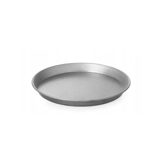 Tava pizza,  carbon acoperit cu aluminiu, Hendi, 320x25 mm
