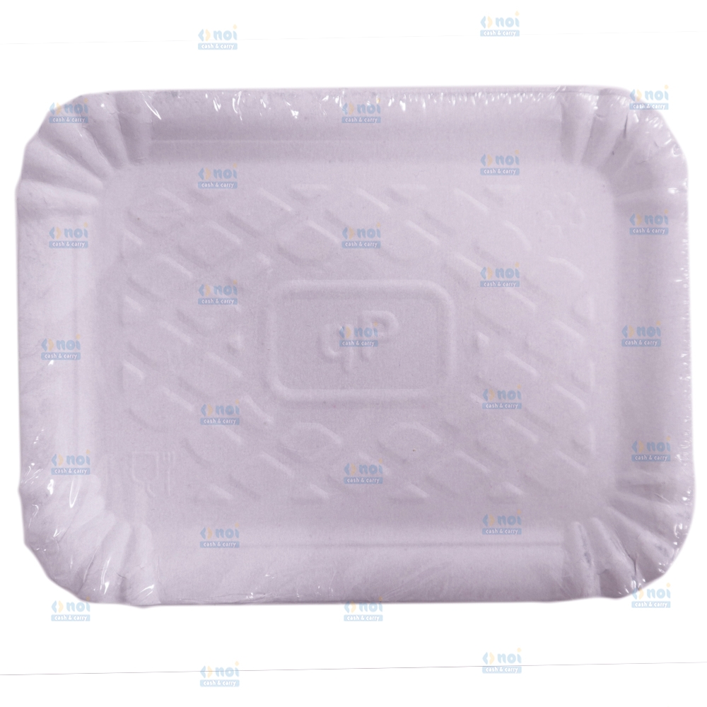TAVITE CARTON T4 16.5X12.5CM ALBE 100BUC/SET