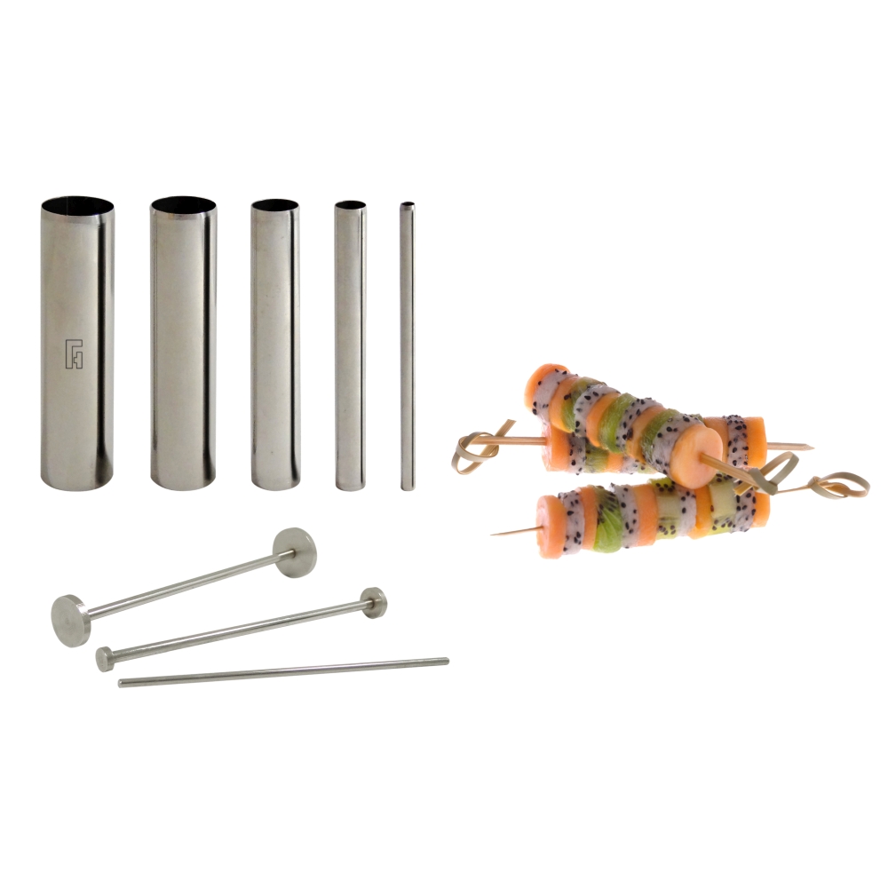 Set 5 cuttere, inox, diametru 5-10-15-20-25mm