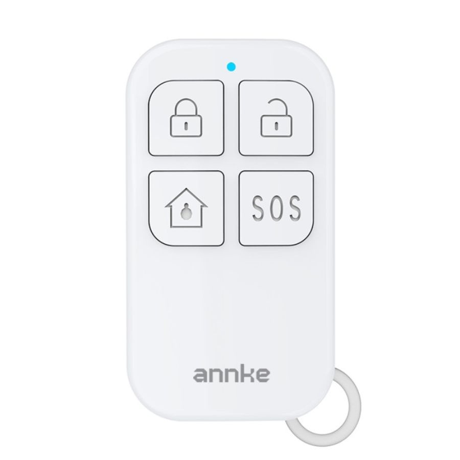 Telecomanda wireless ANNKE REMOTE001 pentru sistem alarma A113, accesoriu suplimentar, 4 butoane, buton de panica SOS