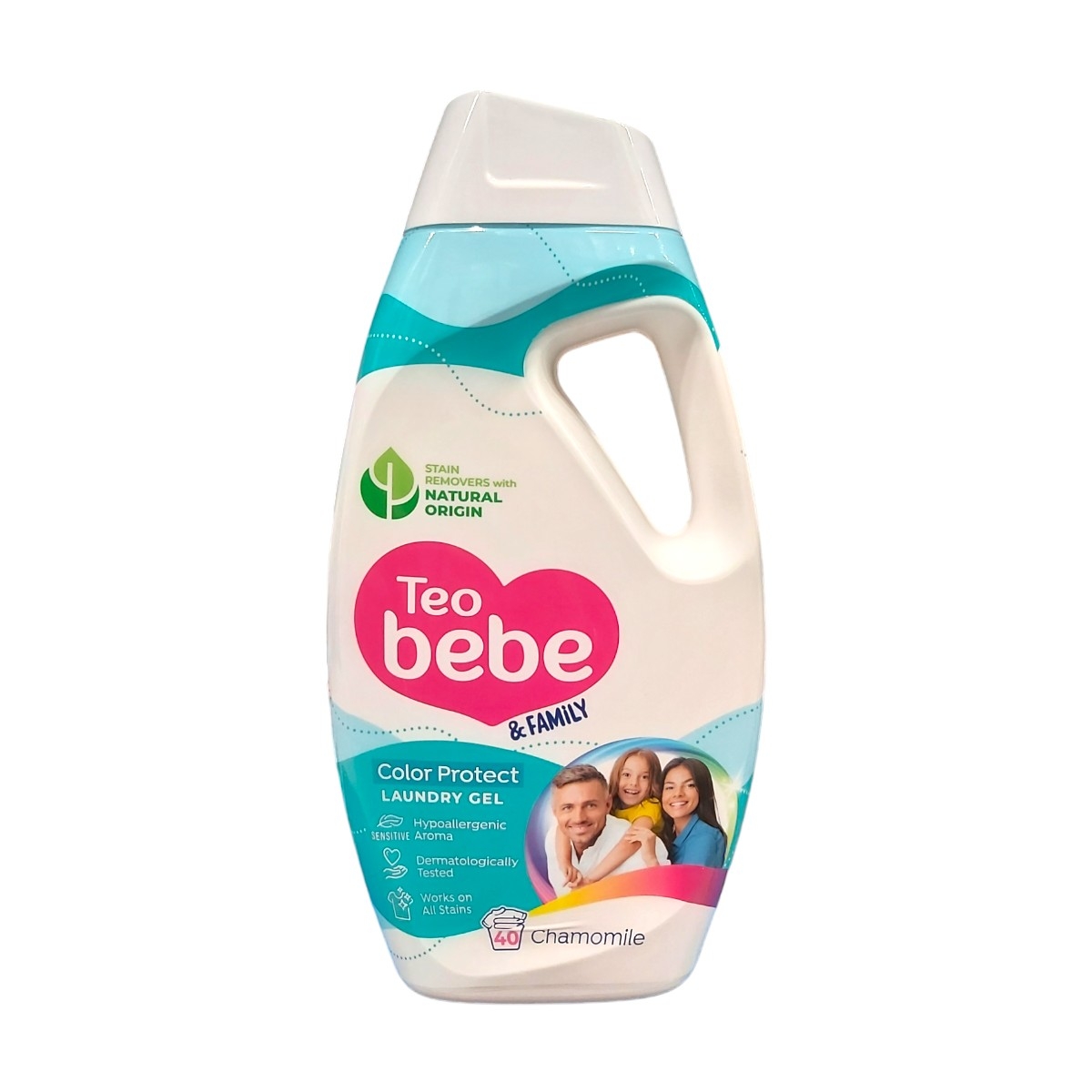 TEO BEBE DETERGENT LICHID 1.8L MUSETEL 40 SPALARI