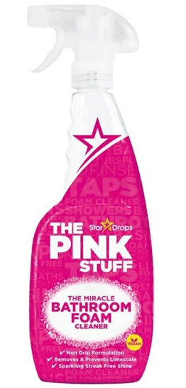 Spray spuma pentru curatare baie 750 ml, The Pink Stuff