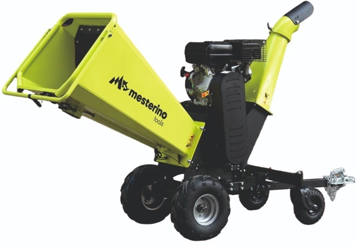 Tocator de crengi si resturi vegetale, MESTERINO MT-350PRO, motor pe benzina RATO in 4 timpi, 420 cc, 15 CP, diametru maxim de taiere 150 mm