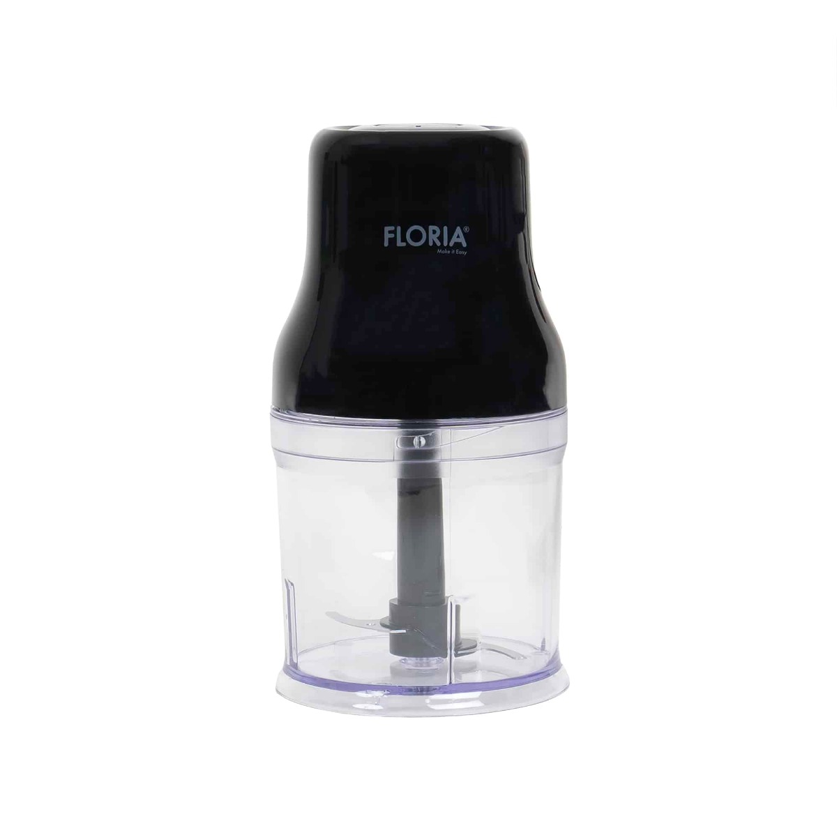 Tocator legume-fructe (chopper), putere 200W, capacitate vas 500 ml, cutit inox, Floria