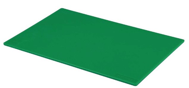 Tocator verde, Gastronorm 1/1, 530x325x(H)12 mm, polietilena HDPE 500, respecta normele HACCP