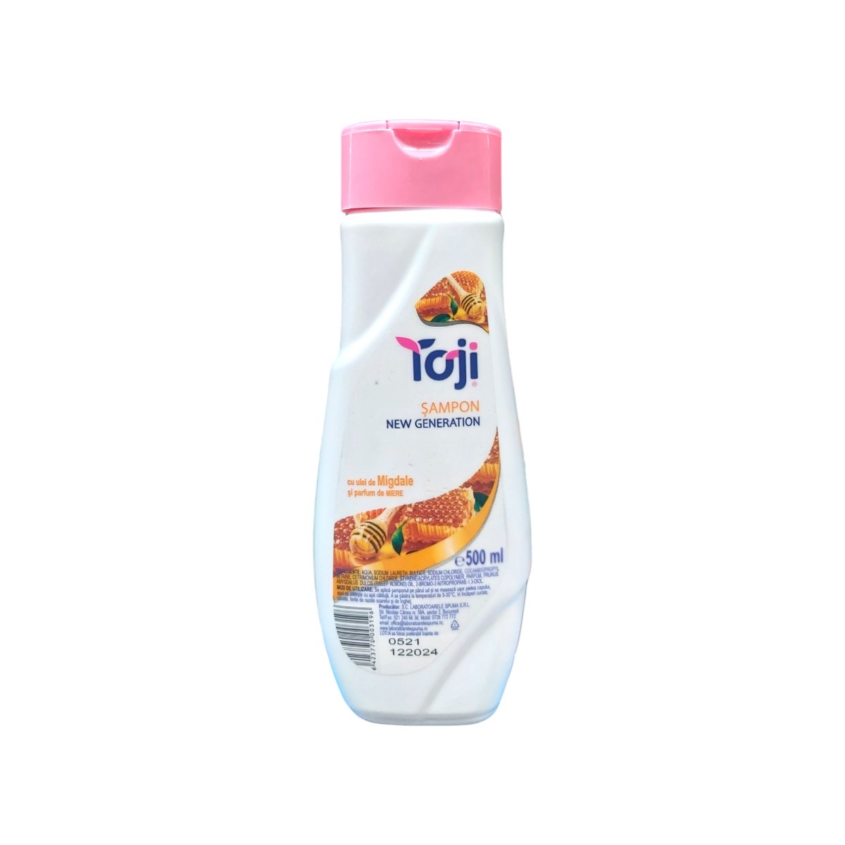 TOJI SAMPON 500ML ULEI MIGDALE&PARFUM MIERE