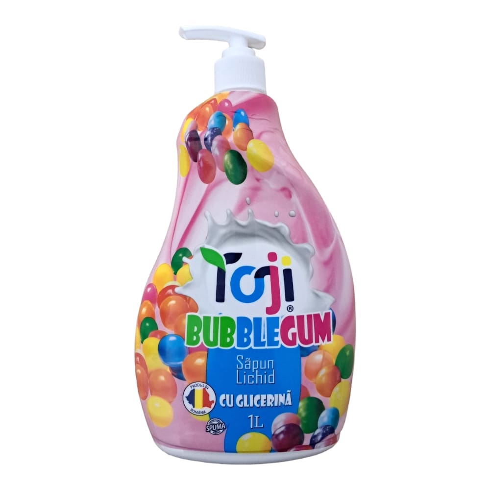 TOJI SAPUN LICHID CU GLICERINA 1L BUBBLEGUM