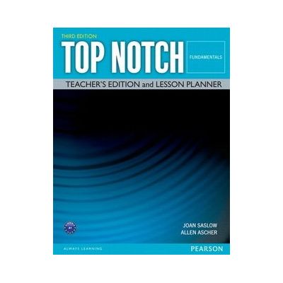 Top Notch 3e Fundamentals Teacher\'s Edition and Lesson Planner - Joan Saslow