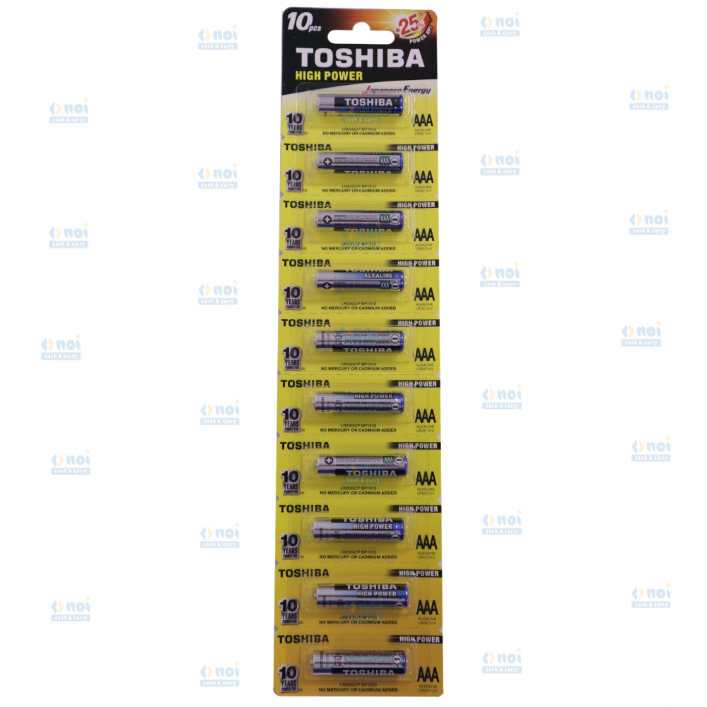 TOSHIBA BATERII ALK R3 AAA 10BUC/BLISTER
