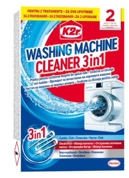 K2R ADITIV CURATARE MASINA SPALAT RUFE 75GX2BUC