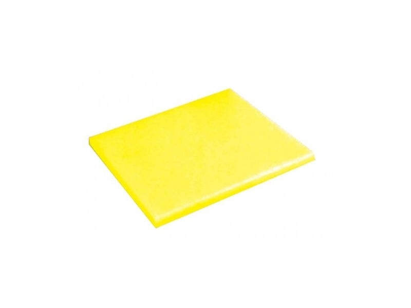 Tocator bucatarie profesional din polietilena, culoare galbena, dimensiuni 325x265x20hmm