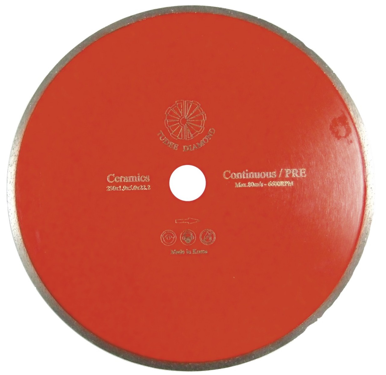 Disc diamantat debitare placi ceramice Tudee 115x22.2mm,