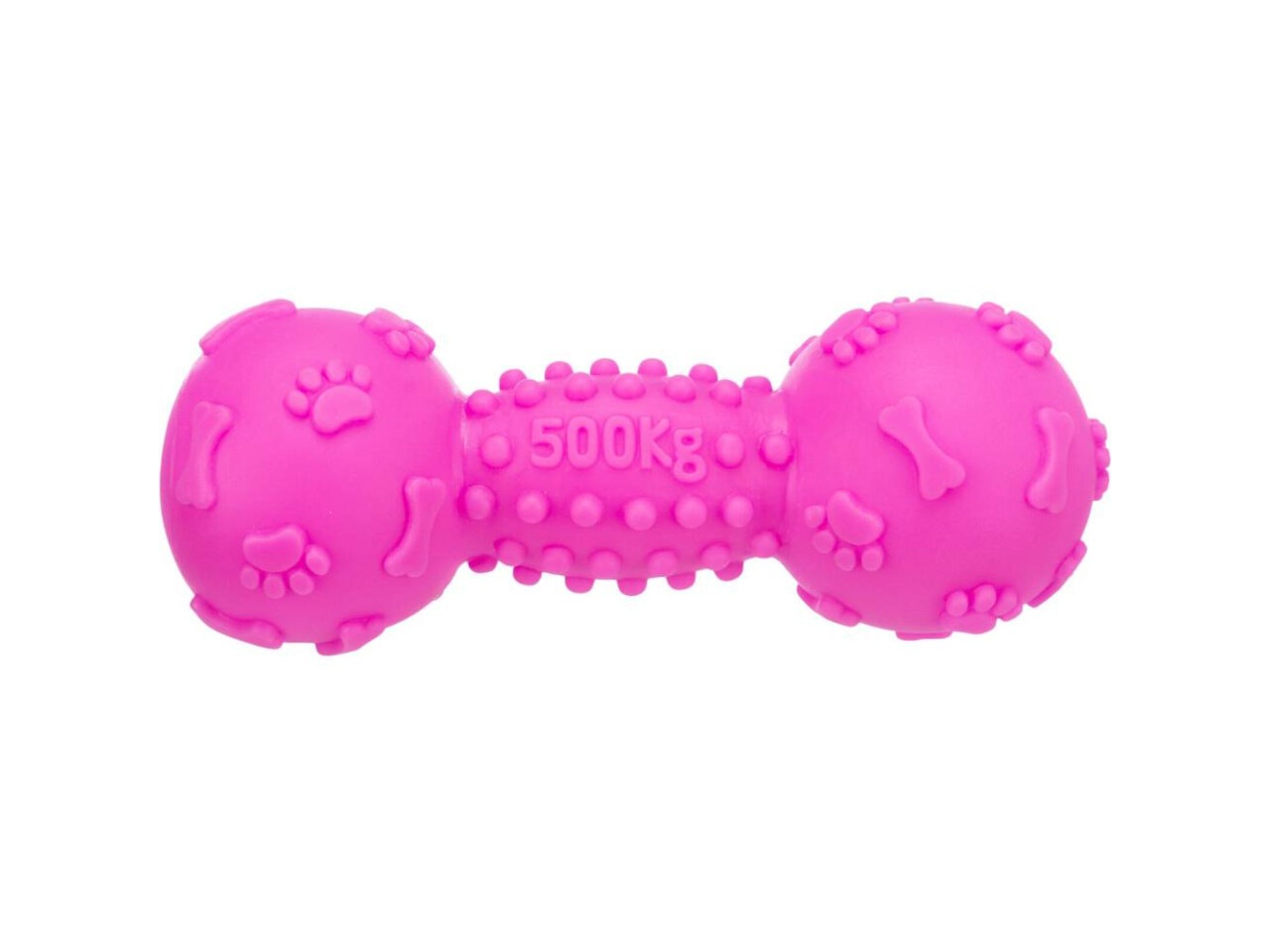 Trixie Jucarie Pentru Caini, Gantera, Vinil, 19 cm, Roz, 3362