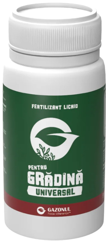 Fertilizant lichid pentru gradina Universal, 0.25L, Gazonul