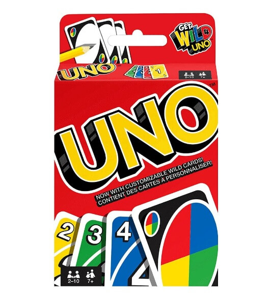 Joc de societate Uno clasic, joc de carti 2/10 jucatori - Mattel