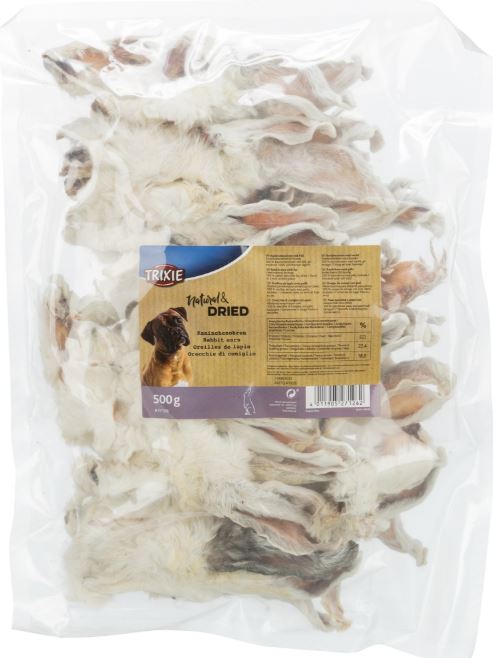 Urechi De Iepure Cu Blana, Uscate, 500 g, 27126