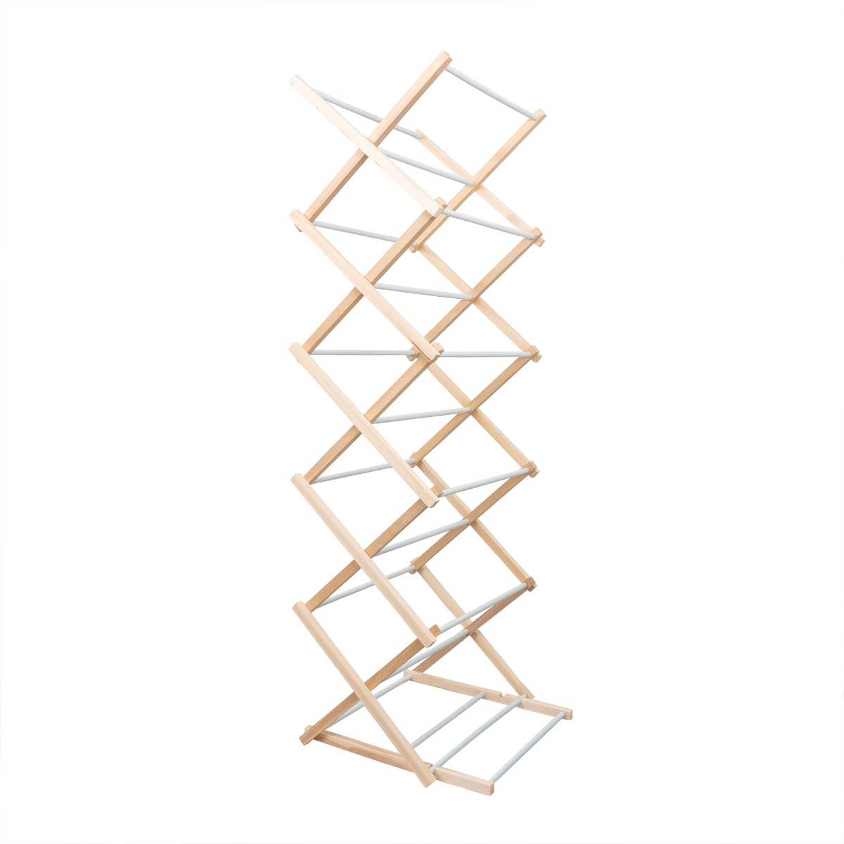 Uscator de rufe din lemn 178x54cm pliabi, Zilan