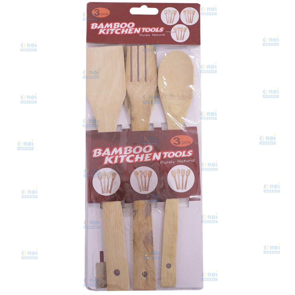 USTENSILE BUCATARIE LEMN  3 PCS