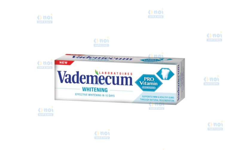 VADEMECUM PASTA DE DINTI WHITE&CHARCOAL 75ML