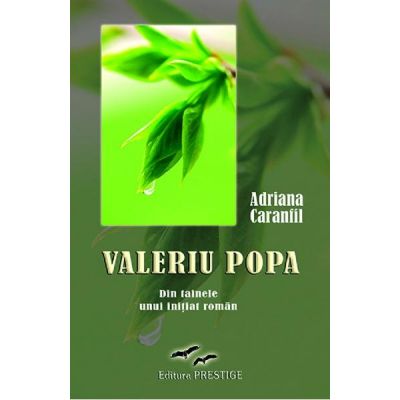 Valeriu Popa. Din tainele unui initiat roman - Adriana Caranfil