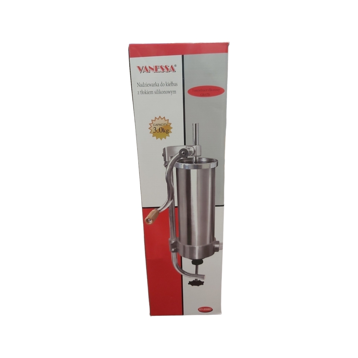 VANESSA MASINA VERTICALA INOX PENTRU CARNATI 3KG 1202