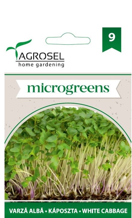 Seminte Varza alba microgreens, 8 g, Agrosel