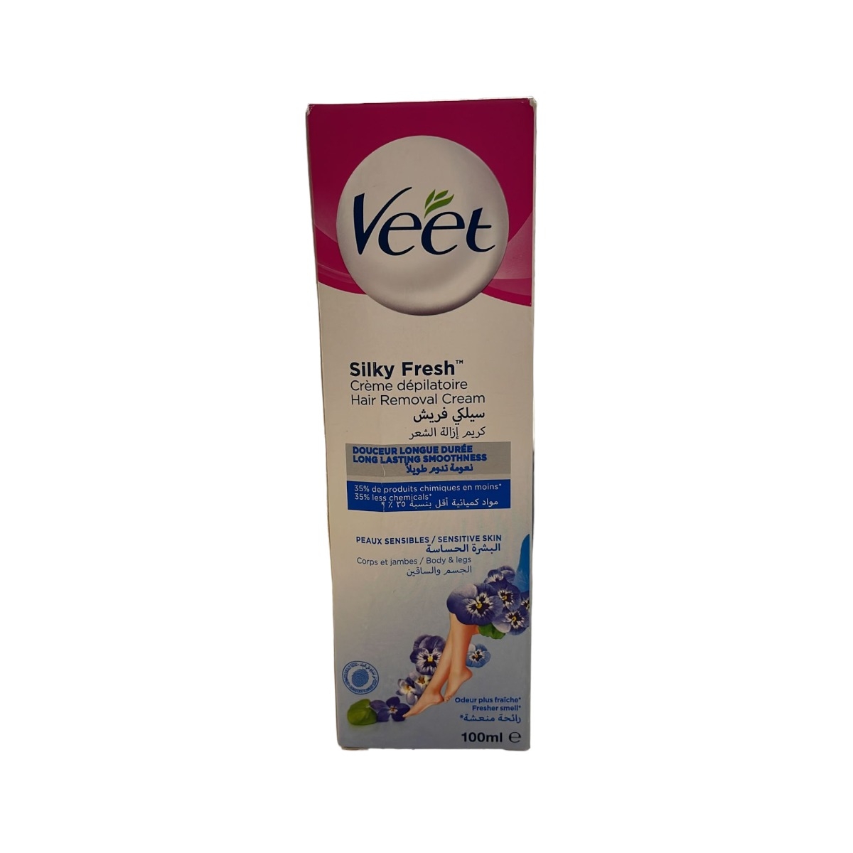 VEET CREMA DEPILATOARE SILKY&FRESH PIELE SENSIBILA 100ML