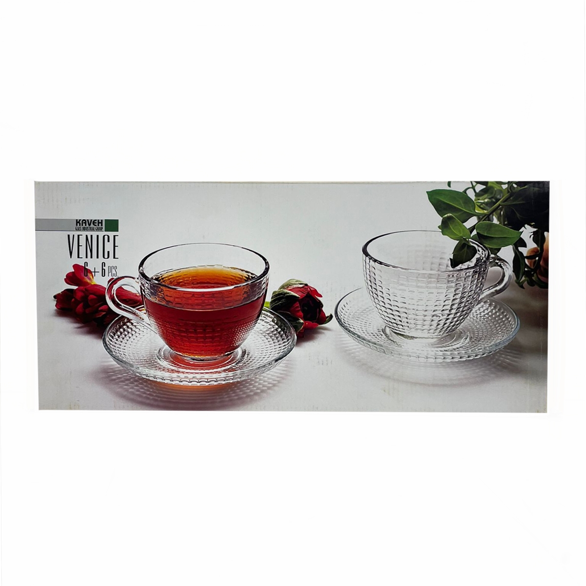 VENICE SET CAFEA 12PCS 200ML TS0334GCL