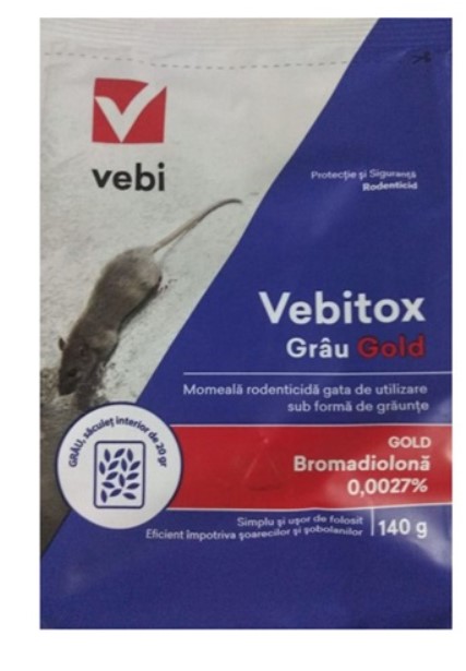 VEBITOX GRAU GOLD ROSU 140G