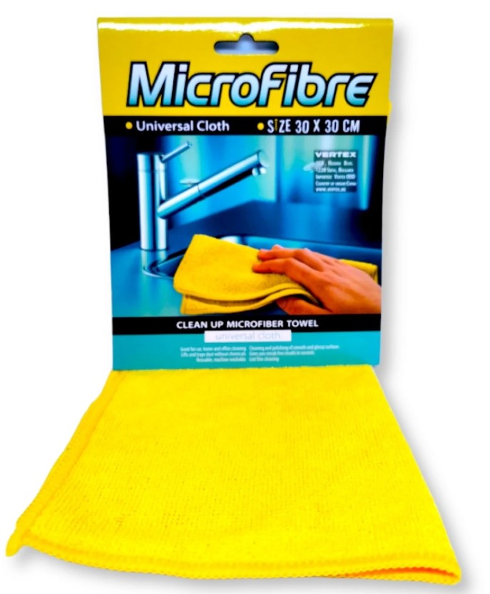 LAVETA MICROFIBRA GALBENA 30X30CM 102047
