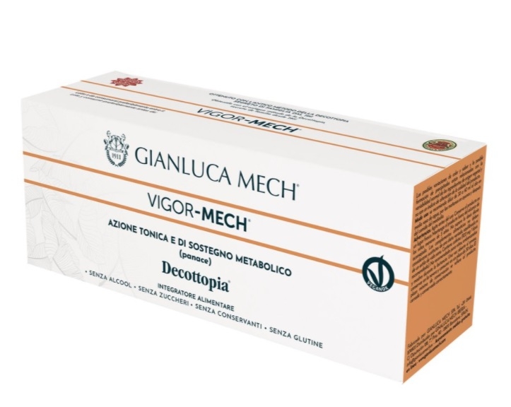 Supliment pentru sporitivi, VIGOR MECH, Decotoppia, Gianluca Mech, 8stick x 30ml