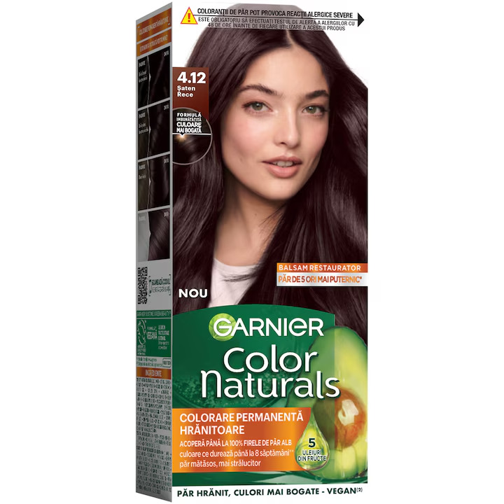 GARNIER COLOR NATURALS VOPSEA DE PAR 4.12 SATEN RECE
