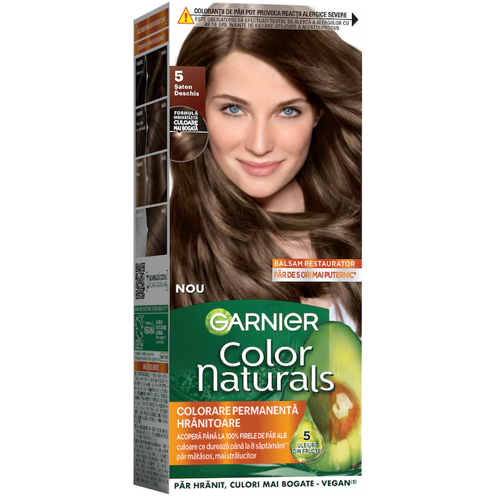 GARNIER COLOR NATURALS VOPSEA DE PAR 5 SATEN DESCHIS