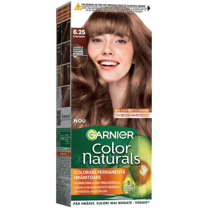 GARNIER COLOR NATURALS VOPSEA DE PAR 6.25 CASTANIU