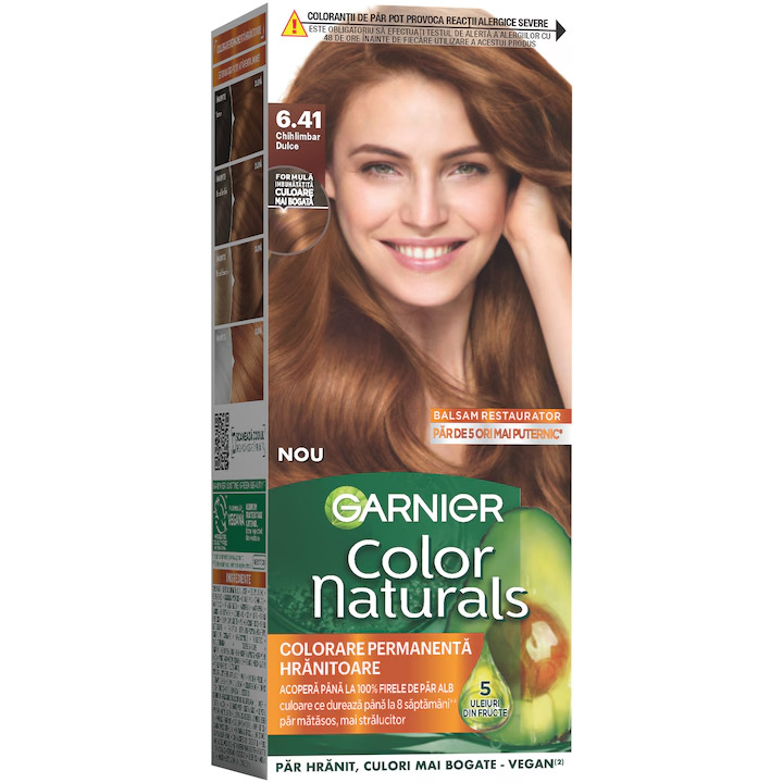 GARNIER COLOR NATURALS VOPSEA DE PAR 6.41 CHIHLIMBAR DULCE