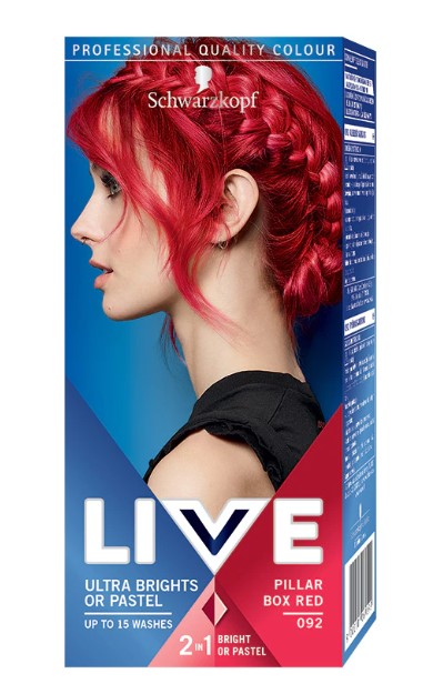 LIVE BRIGHTS VOPSEA DE PAR 092 PILLAR BOX RED