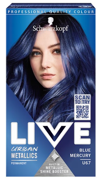 LIVE METALLICS VOPSEA DE PAR U67 BLUE MERCURY