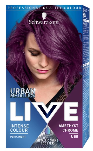 LIVE METALLICS VOPSEA DE PAR U69 AMERHYST CHROME