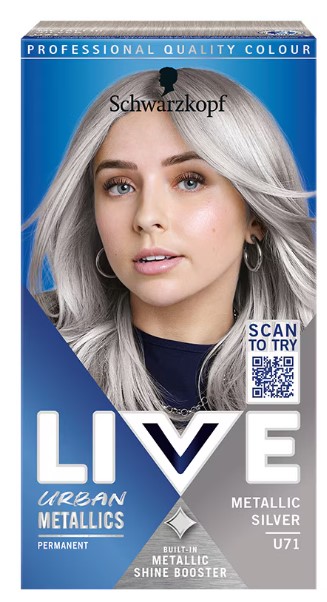 LIVE METALLICS VOPSEA DE PAR U71 SILVER