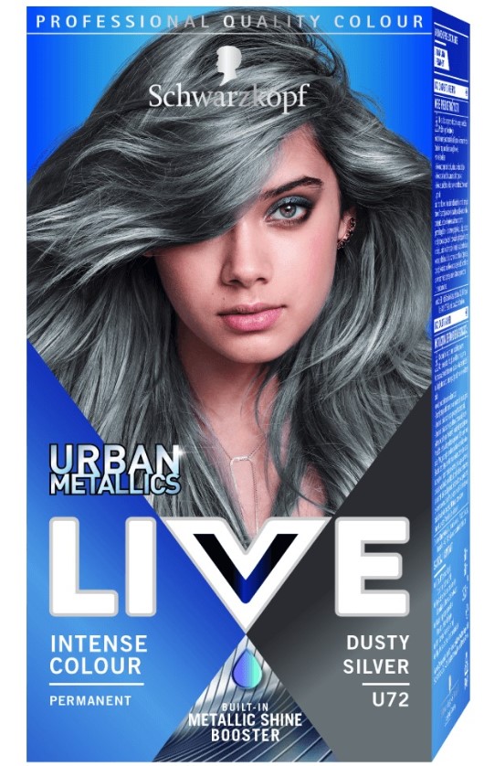 LIVE METALLICS VOPSEA DE PAR U72 DUSTY SILVER