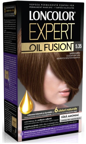 LONCOLOR EXPERT OIL FUSION VOPSEA DE PAR 5.35 SATEN AURIU