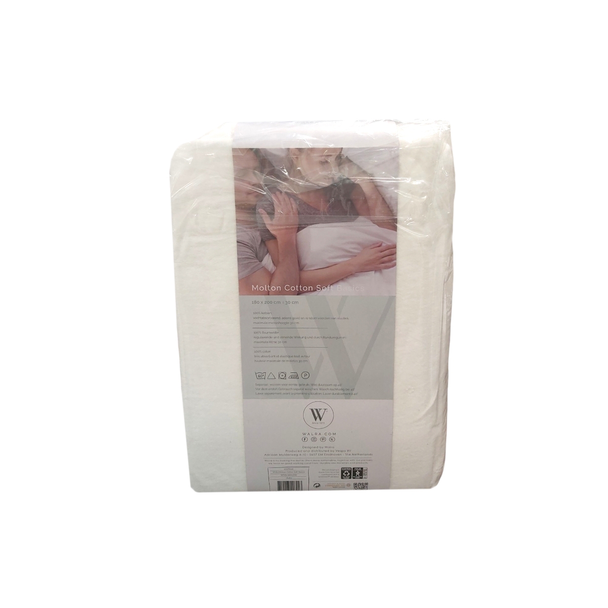 WALRA HUSA BUMBAC MOLTON PENTRU SALTEA 30CM 180X200CM